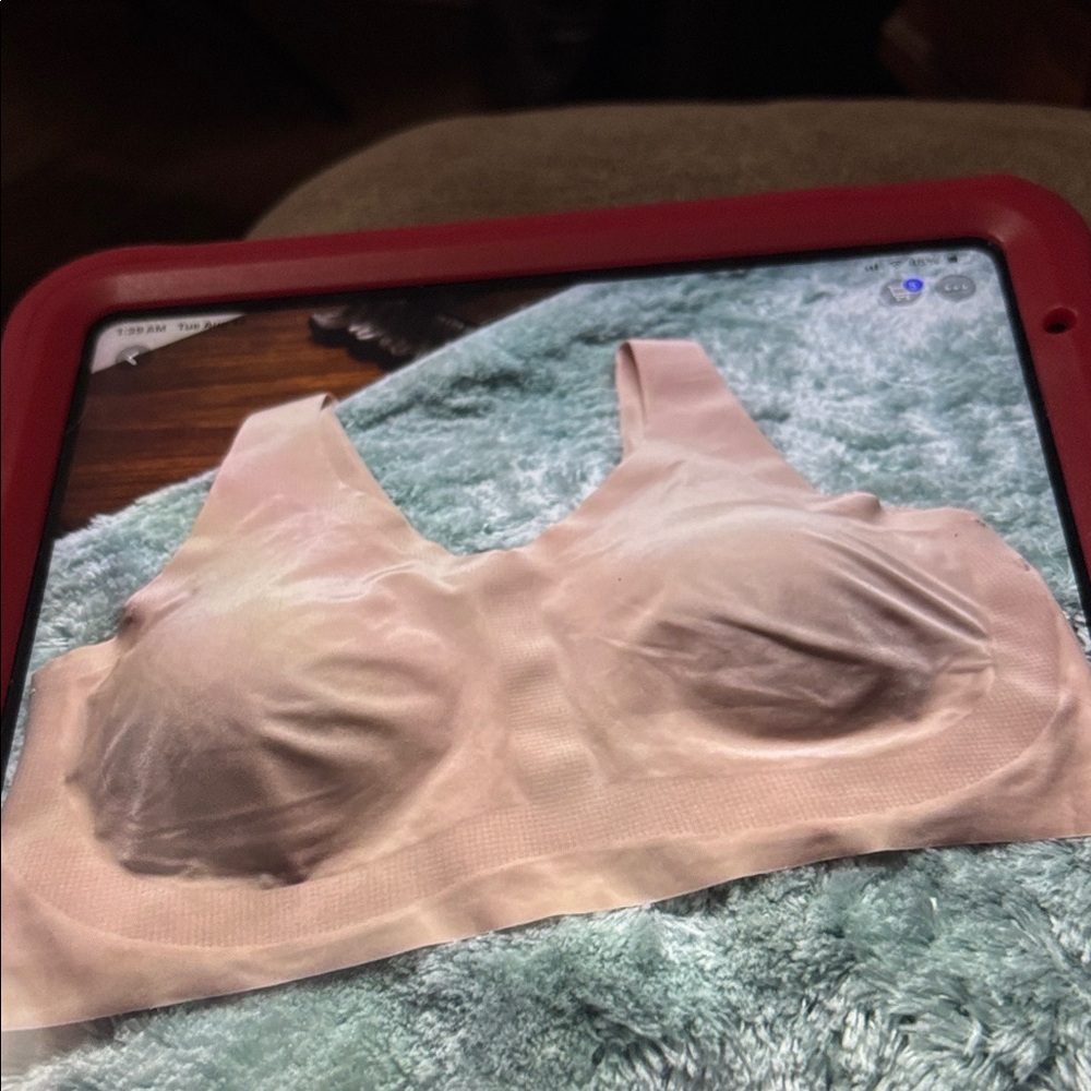 Hanes Light Beige Seamless Bra